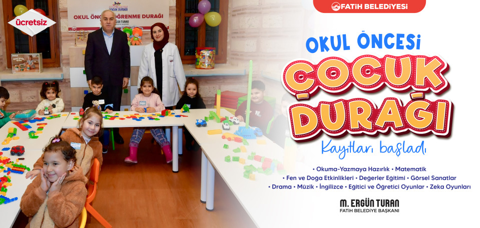 Çocuk Durağı Kayıtları Başladı