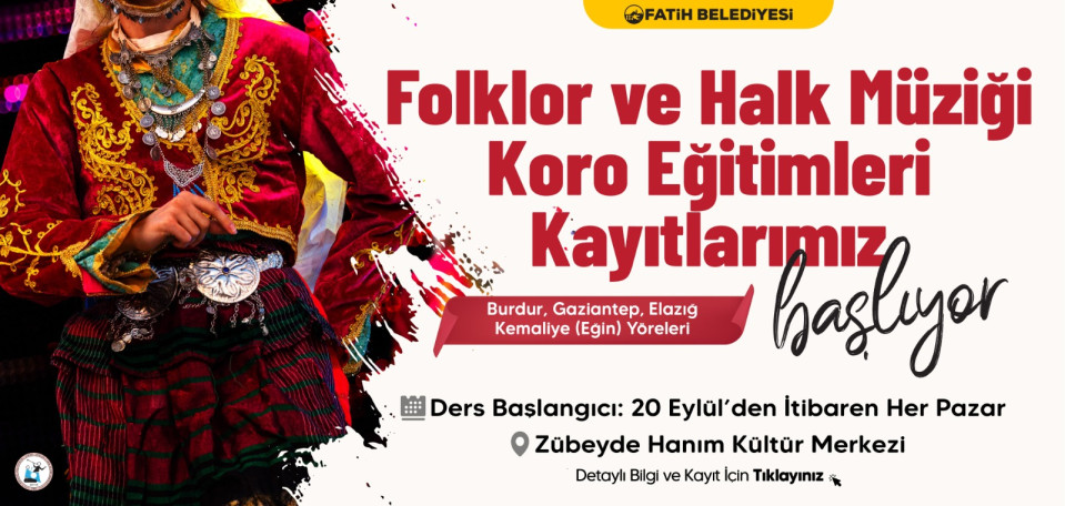 Folklor ve Halk Müziği Koro Eğitim Kayıtları