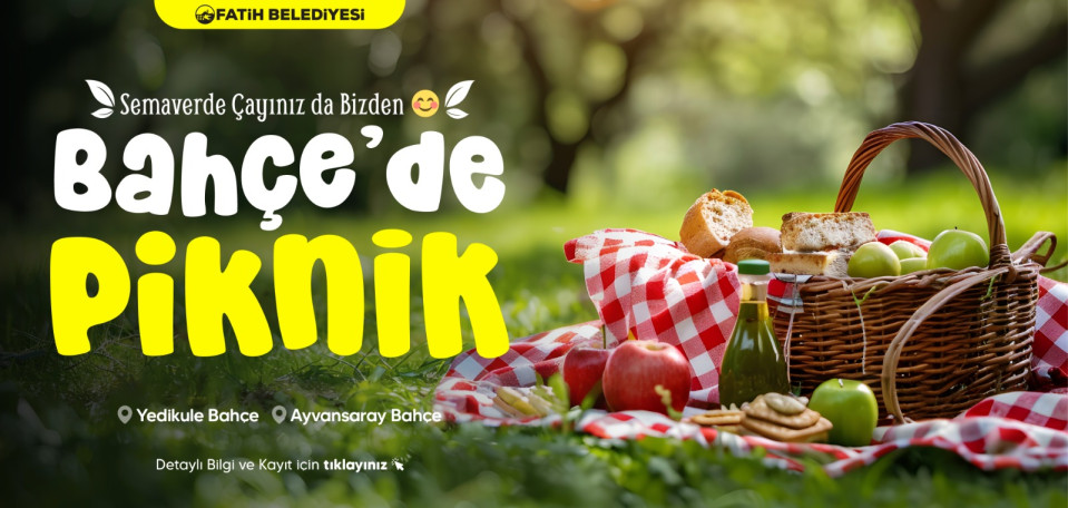 Bahçede Piknik Bahçede Piknik