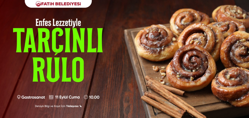Tarçınlı Rulo Atölyesi