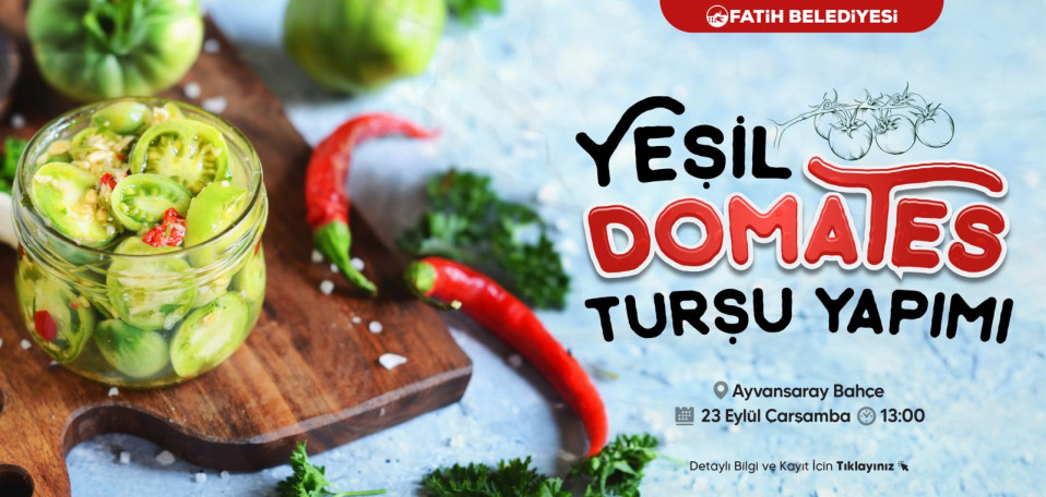 Yeşil Domates Turşusu