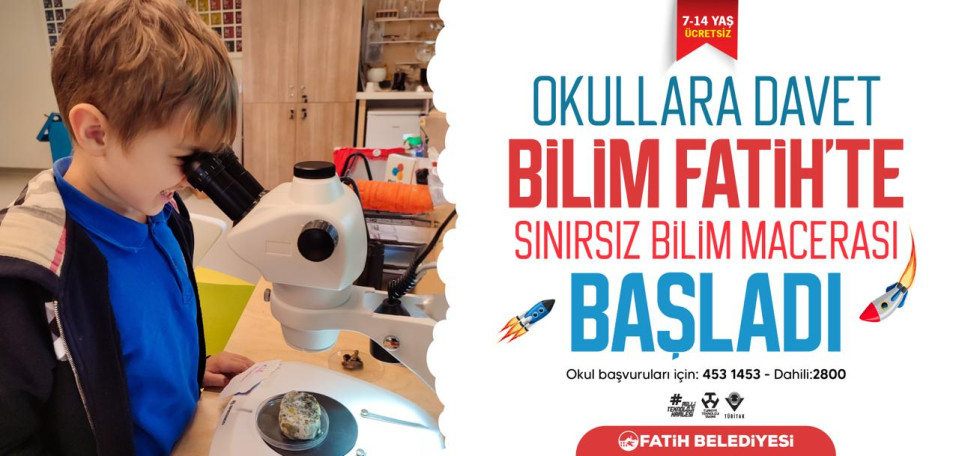 Okullar Bilim Fatih'te