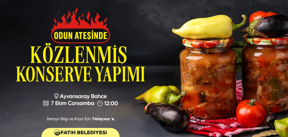 Közlenmiş Konserve Yapımı Közlenmiş Konserve Yapımı