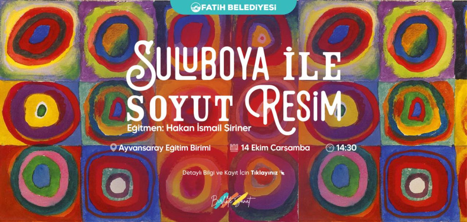 Suluboya İle Soyut Resim