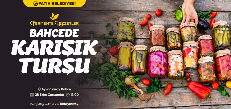 Bahçede Karışık Turşu